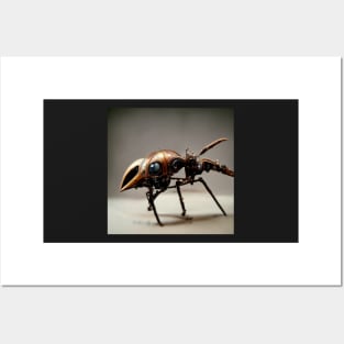 Damartinart mechanical ant Posters and Art